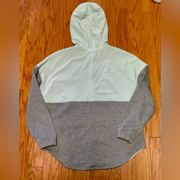 Women's Small Columbia Color Block Technical Hooded Full Zip Mid Layer Jacket - Picture 14 of 16